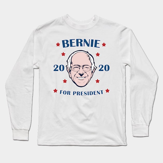 Bernard Sanders Long Sleeve T-Shirt by valentinahramov